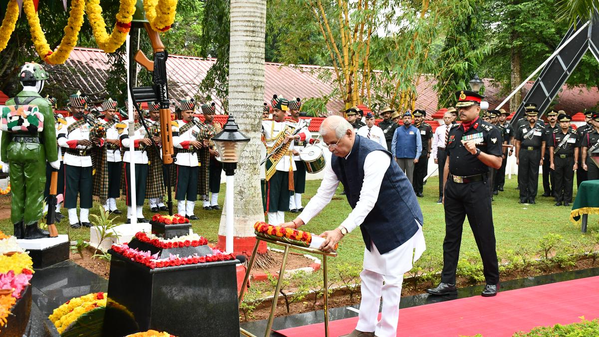Kargil Vijay Diwas observed at Military Station, Pangode