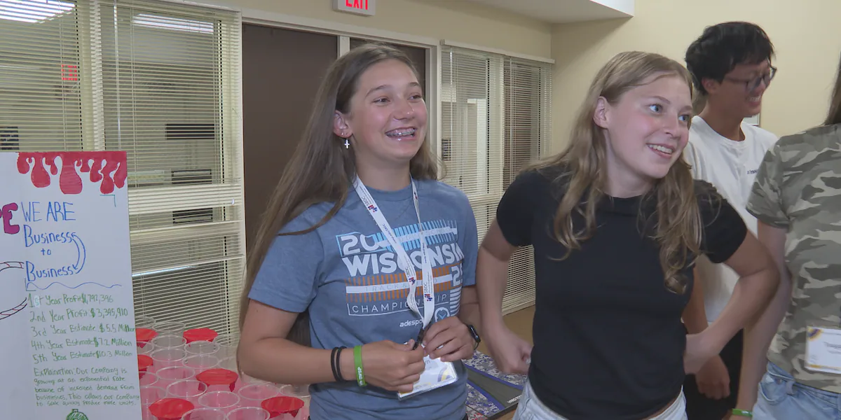 High schoolers learn the importance of business skills