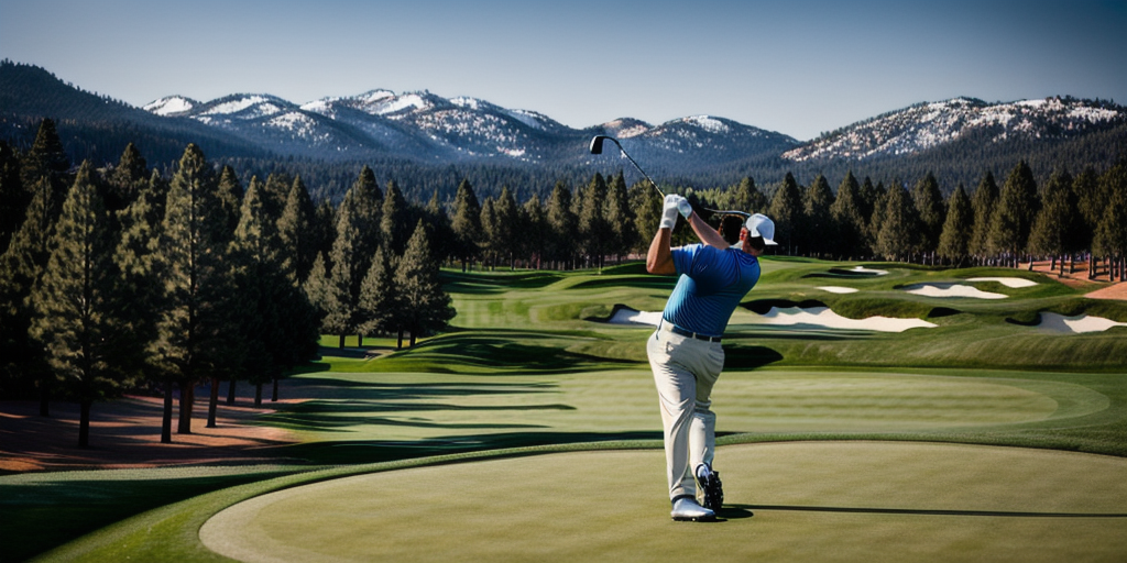 See sports stars and other celebrities hit the links for Tahoe golf tourney