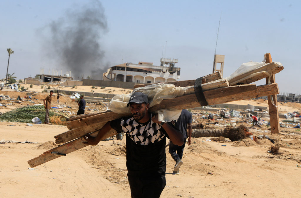 Israeli strikes kill at least 20 and wound hundreds in Gaza, health officials say