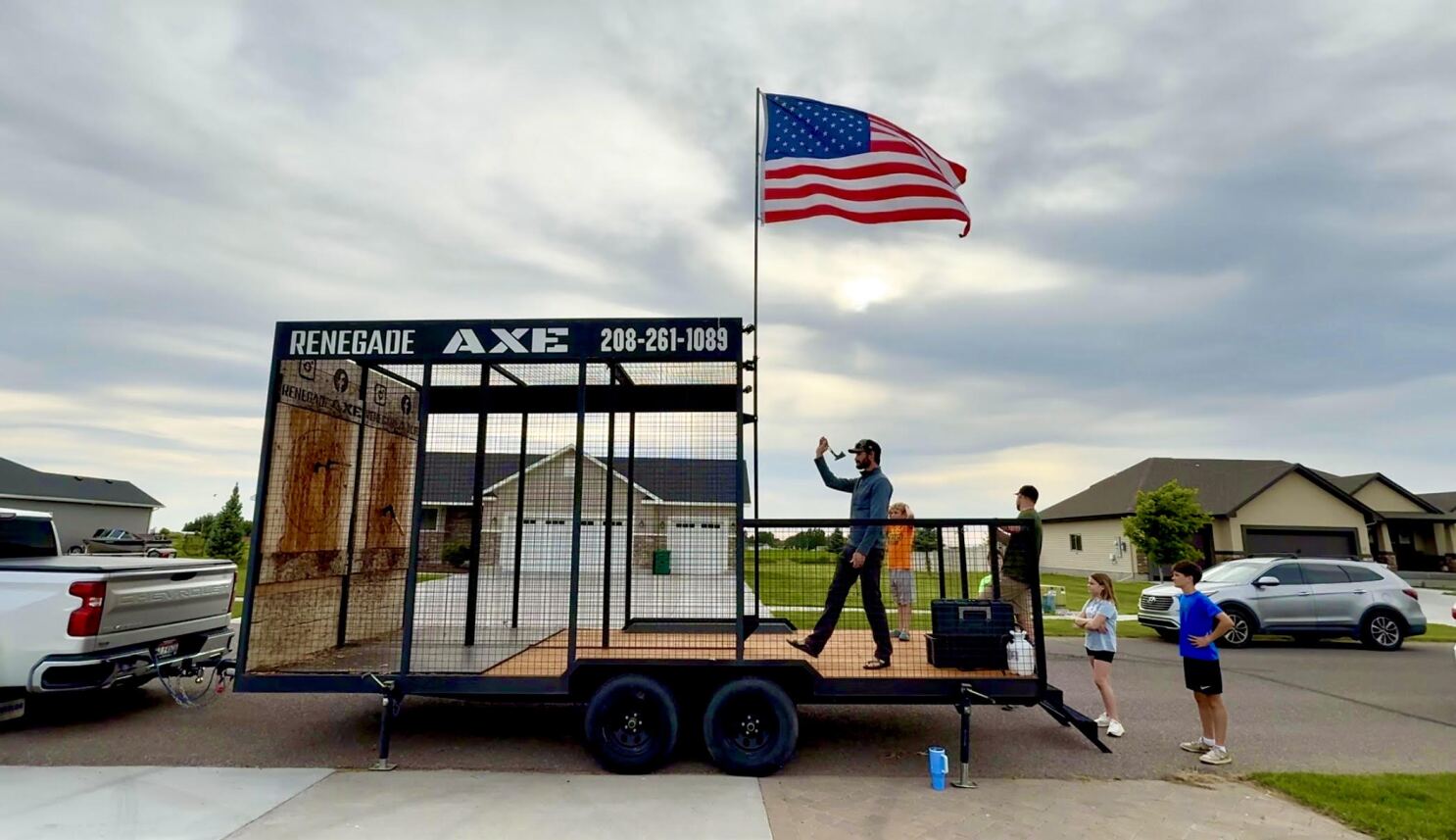 Rigby family acquires ax throwing business