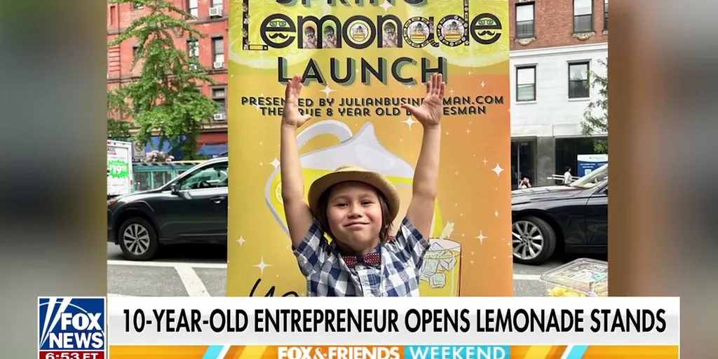 'This is a capitalist system': Boy's lemonade stand turns into big business