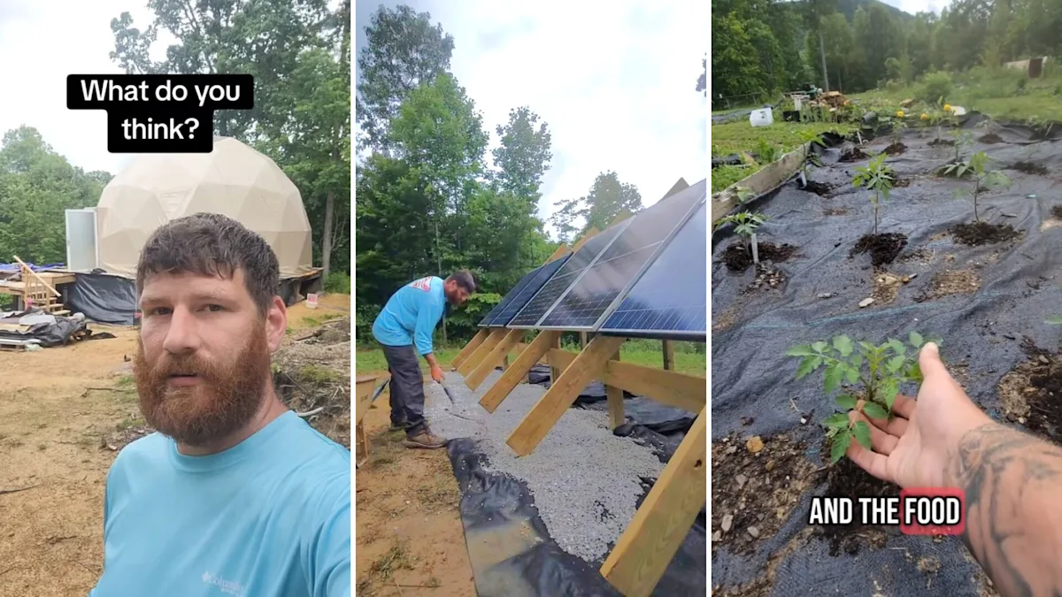 Off-grid homeowner dispels common misconceptions about his lifestyle: 'Doesn't mean I live primitively'