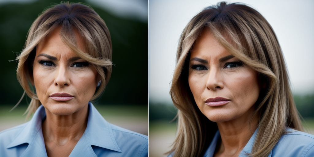 Trump’s frightening 7-word to Melania revealed by lip leader as they visit flood-stricken Texas