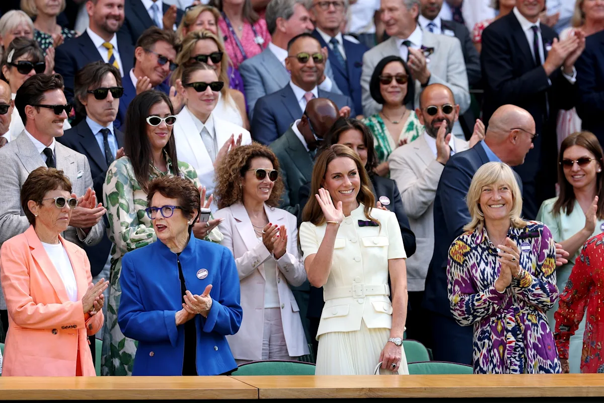 Princess Kate attends Wimbledon final following emotional health update
