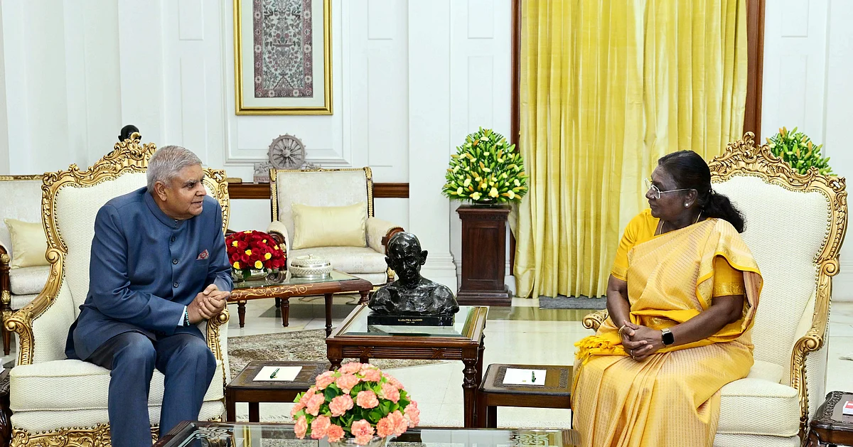 Inside story: Dhankhar met President in unscheduled visit before quitting as V-P