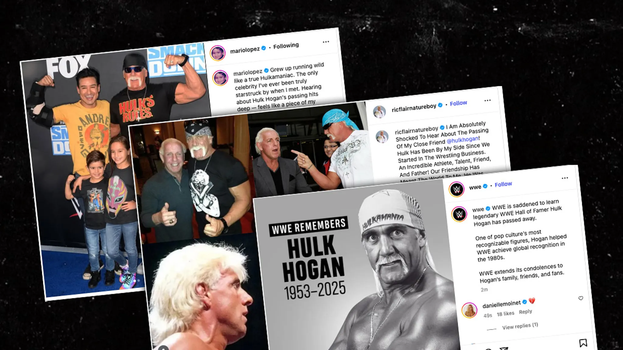 Celebs React to Hulk Hogan's Death