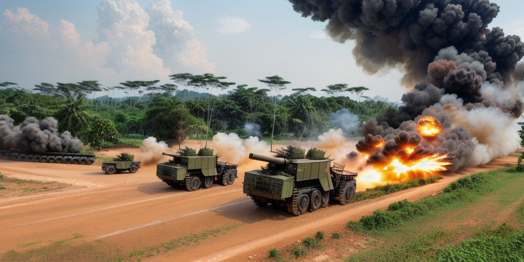 Thailand, Cambodia exchange heavy artillery fire as fighting rages for second day