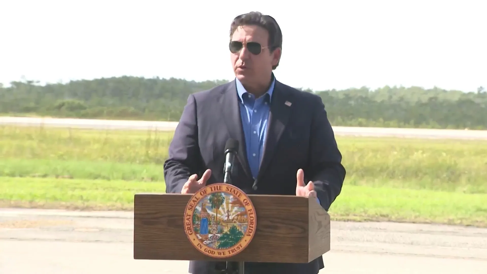 Florida governor announces deportation flights from Alligator Alcatraz