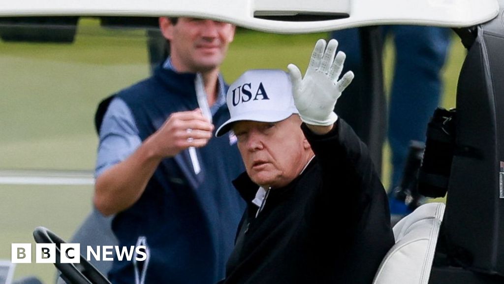 Security tightens as Donald Trump tees off at Turnberry