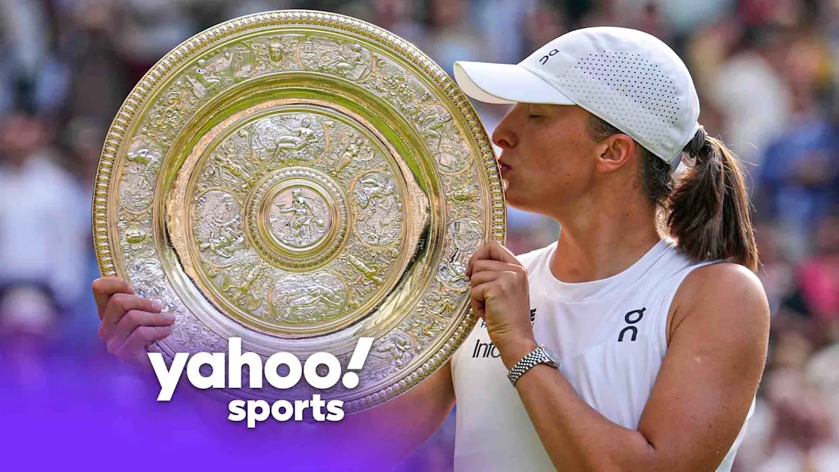 Iga Świątek dominates Amanda Anisimova for Wimbledon women’s title