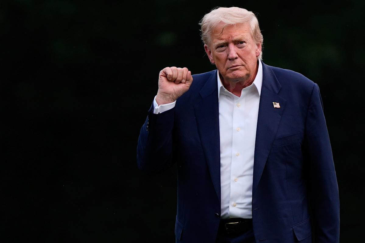 Trump’s lawyers encounter some courtroom skepticism as they defend tariffs that start Friday