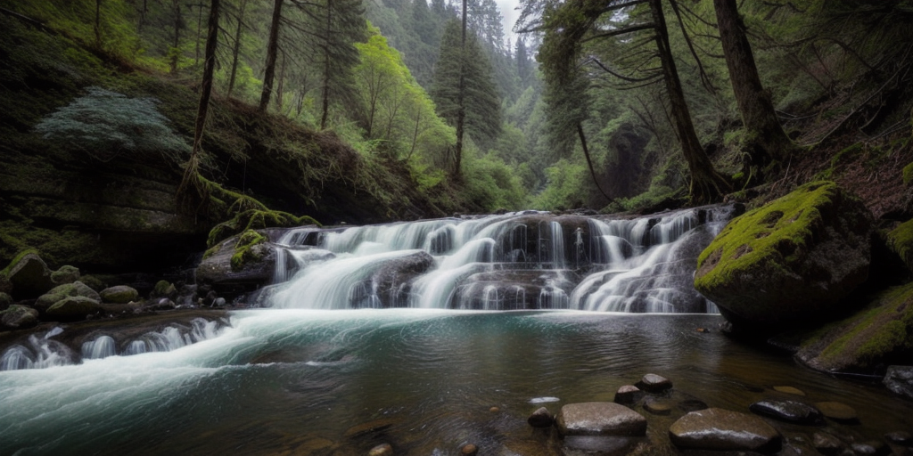 One dead and two missing after six people swept down waterfall in Oregon