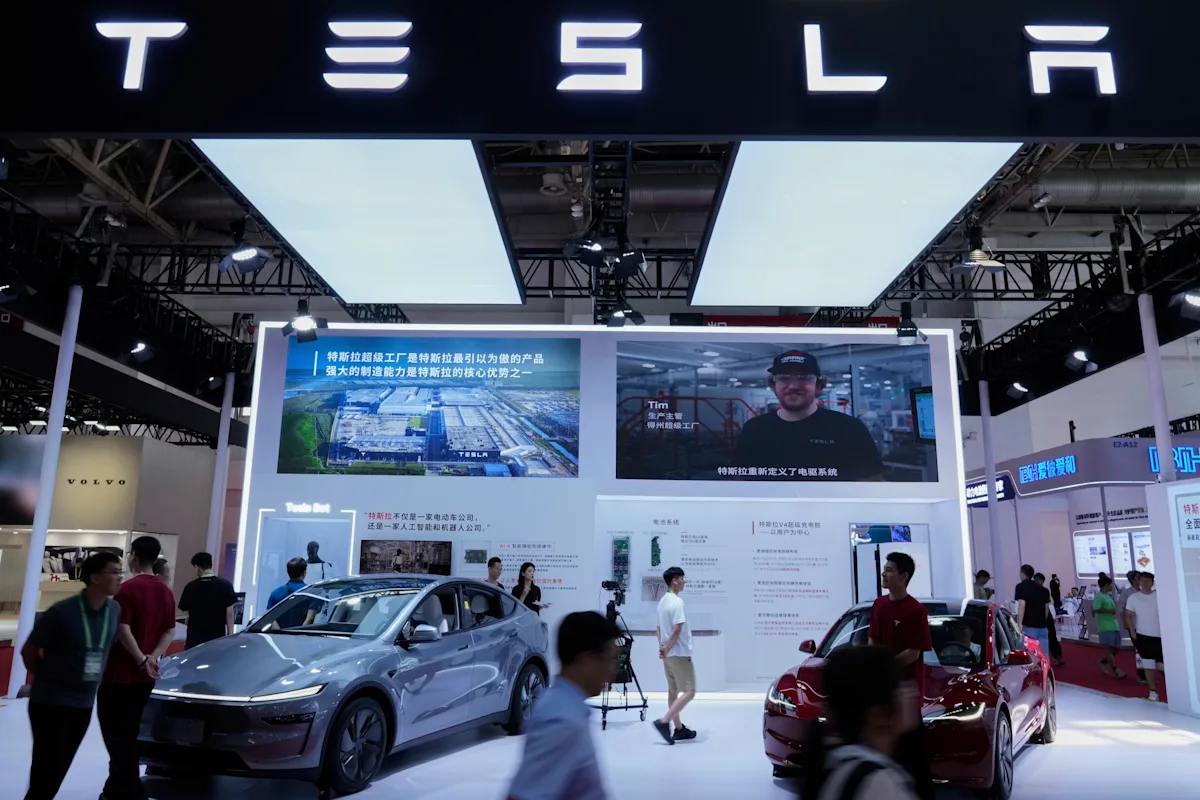 Tesla shares sink as Musk says it could face some 'rough quarters' ahead