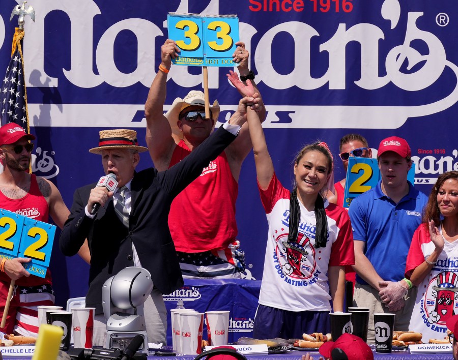 Miki Sudo wins Nathan’s hot dog eating women’s competition