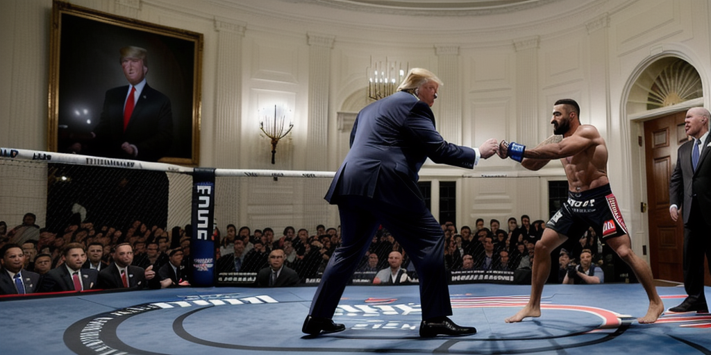 Trump to host UFC fight at White House