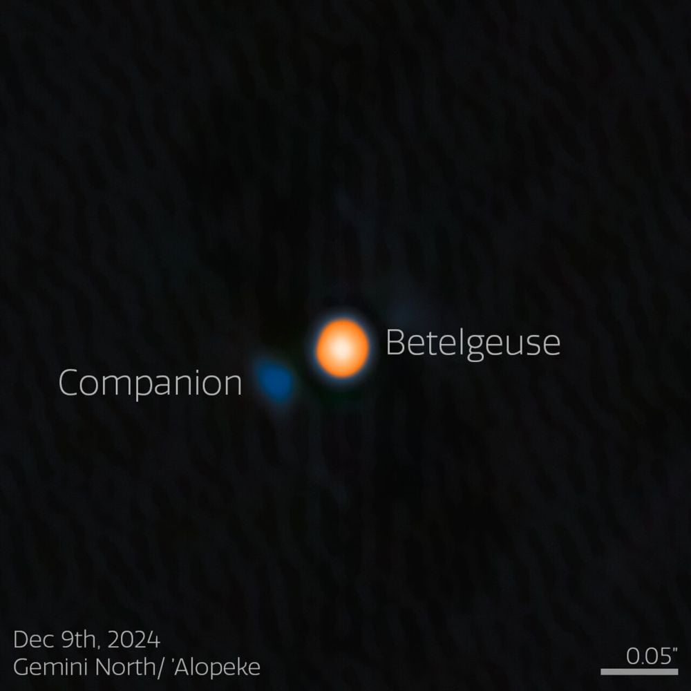 Betelgeuse Isn't Alone. It Has A Very Dim Companion