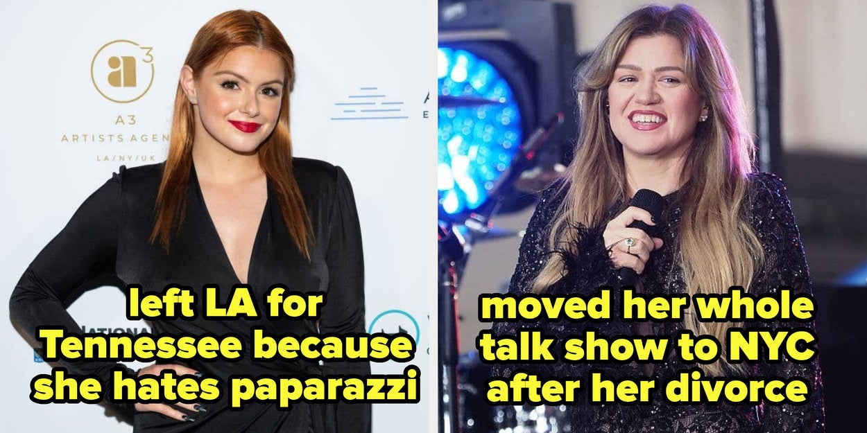 27 Celebrities Who Packed Their Bags And Relocated Farrrrr From LA