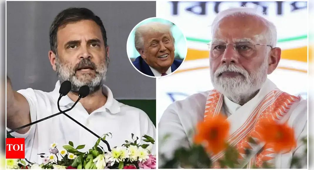 'Modi ji, what is the truth?': Rahul Gandhi after Donald Trump's 'jets shot down' claim; Congress sharpens attack | India News