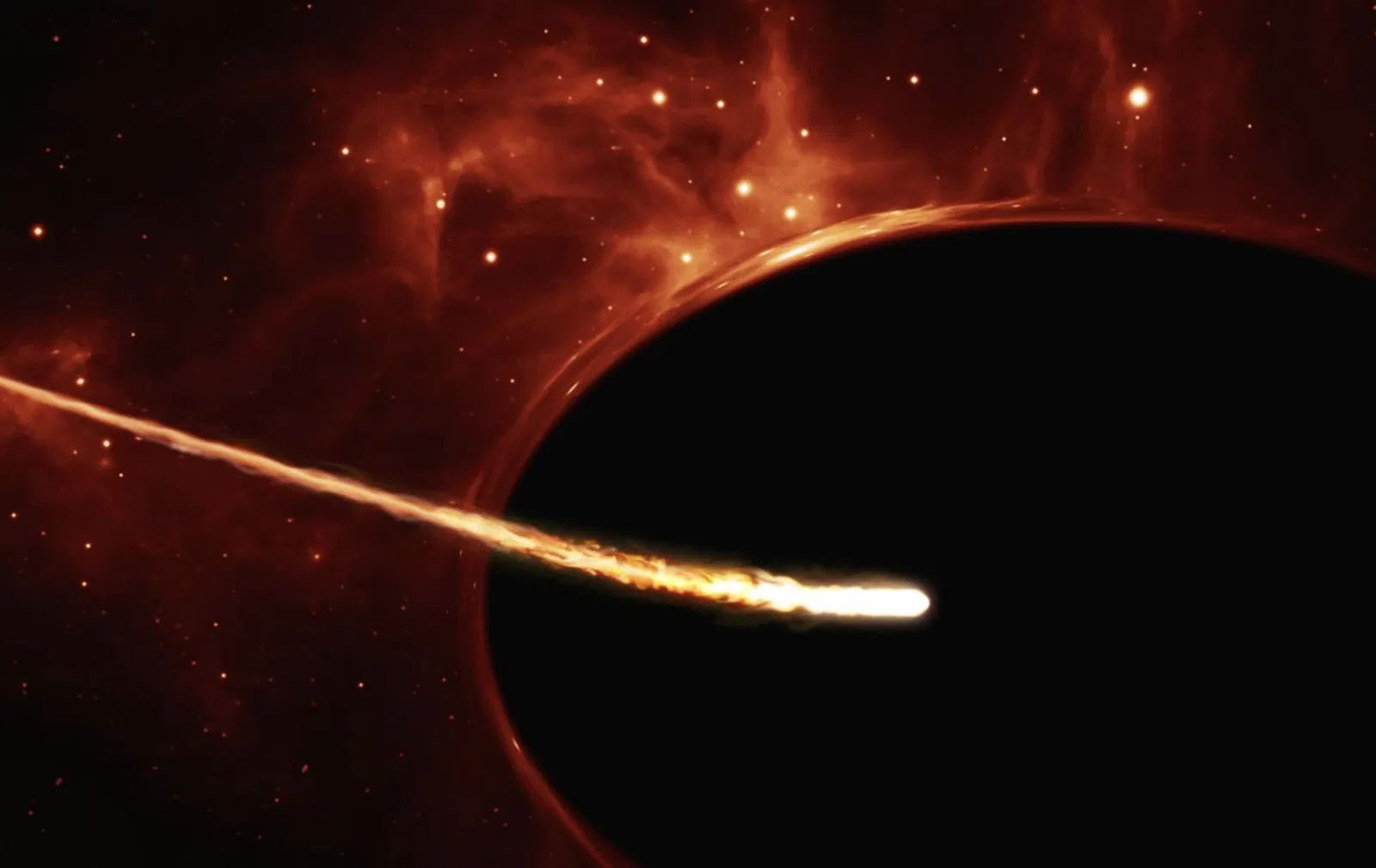 In a Stunning First, Scientists Have Watched a Star Survive a Black Hole Encounter