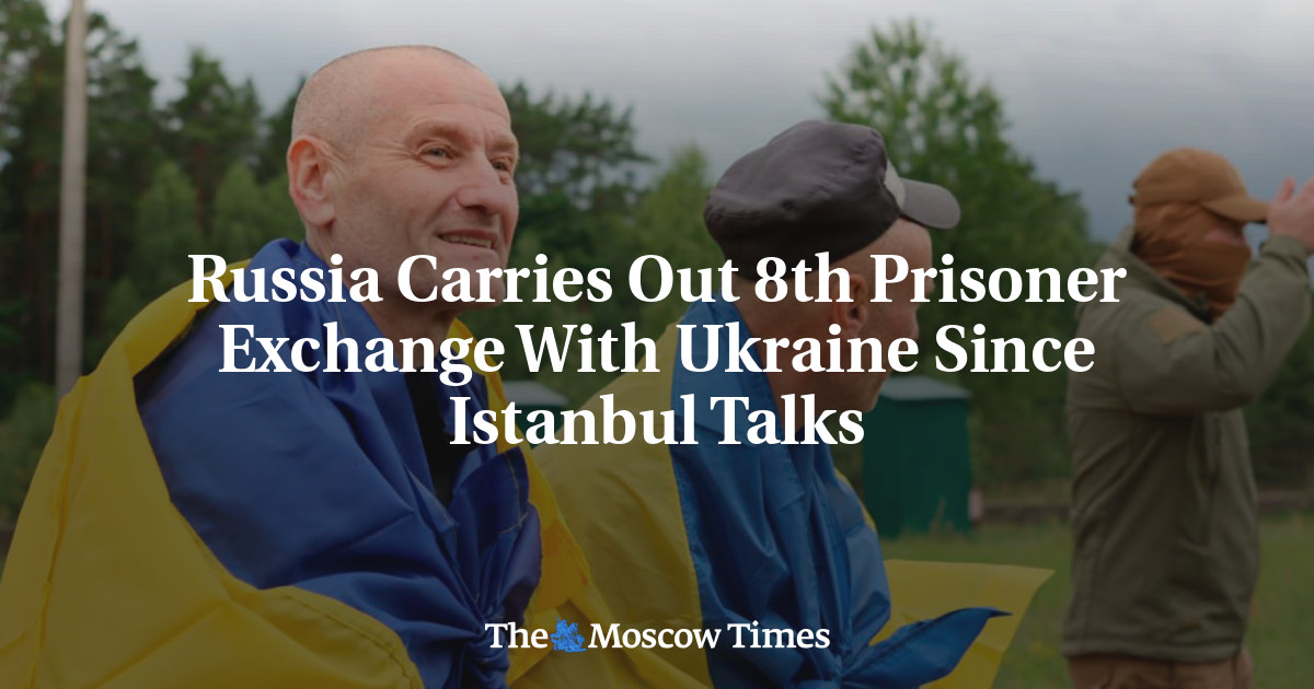 Russia Carries Out 8th Prisoner Exchange With Ukraine Since Istanbul Talks
