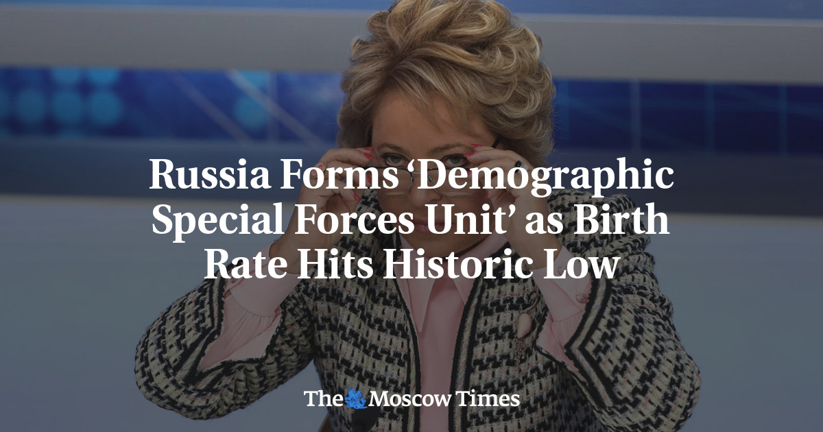 Russia Forms ‘Demographic Special Forces Unit’ as Birth Rate Hits Historic Low