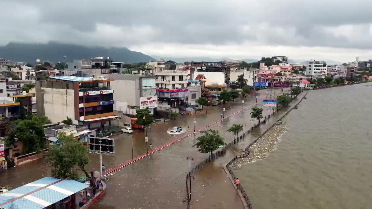 Flood-like situations in parts of Rajasthan due to heavy rainfall