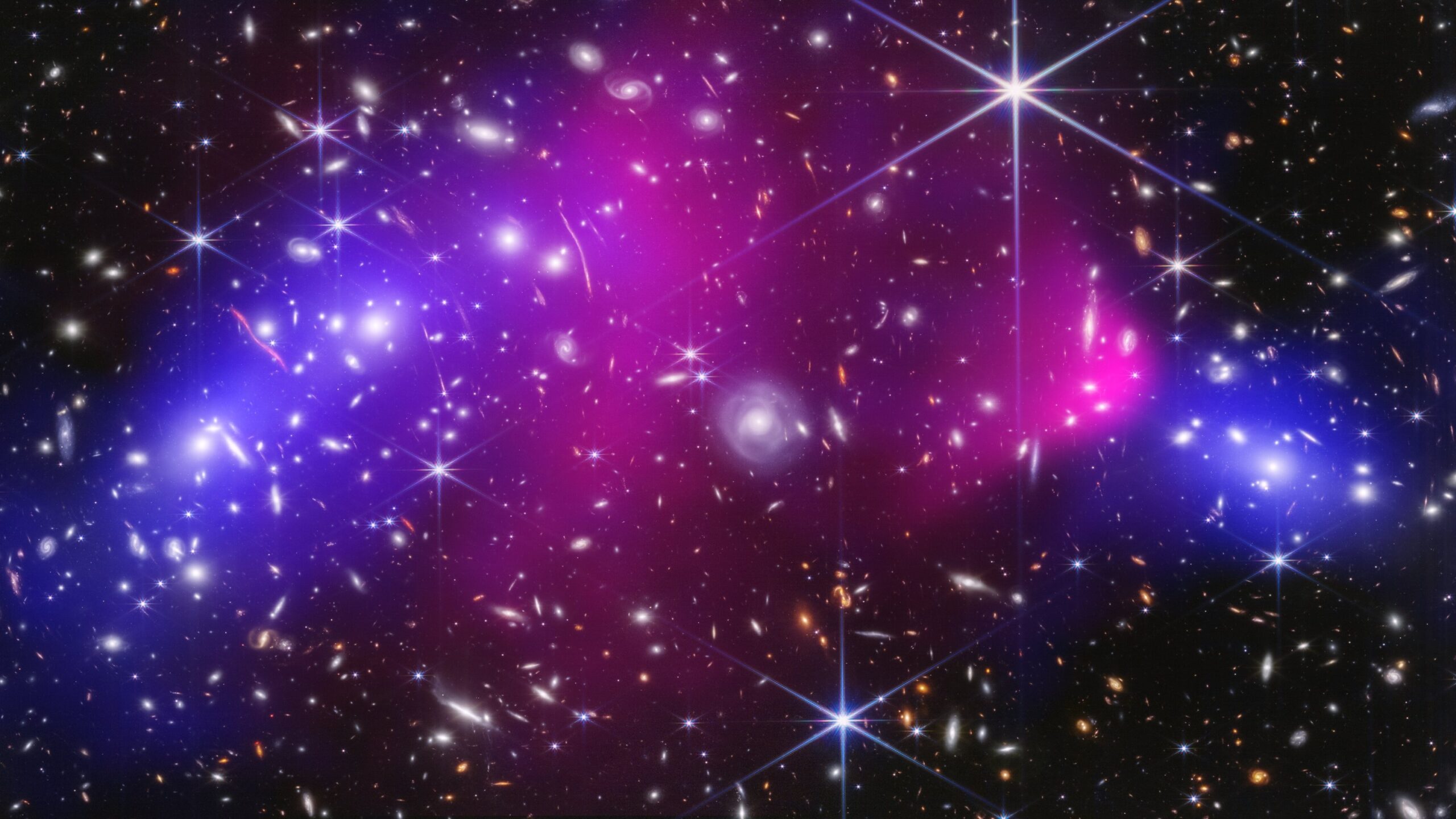 BANG! James Webb telescope catches stray galaxies in the Bullet Cluster: Space photo of the week