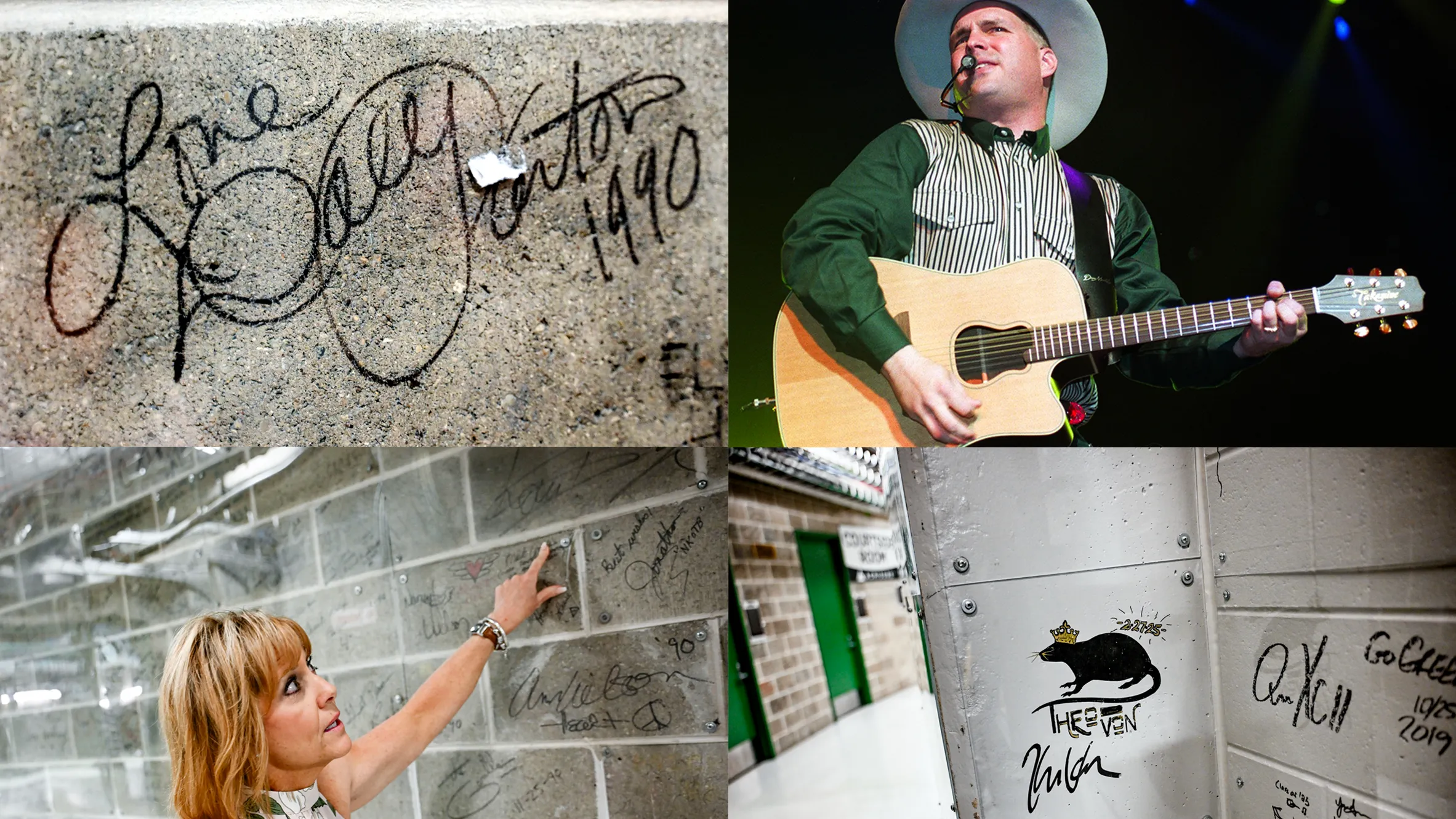 Dolly Parton, Garth Brooks, Bob Hope: Celebrities leave their marks on Breslin Center star wall
