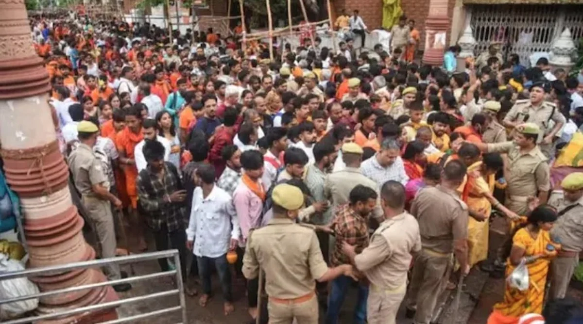 Stampede at Barabanki’s Ausaneshwar Mahadev temple kills two, injures 30