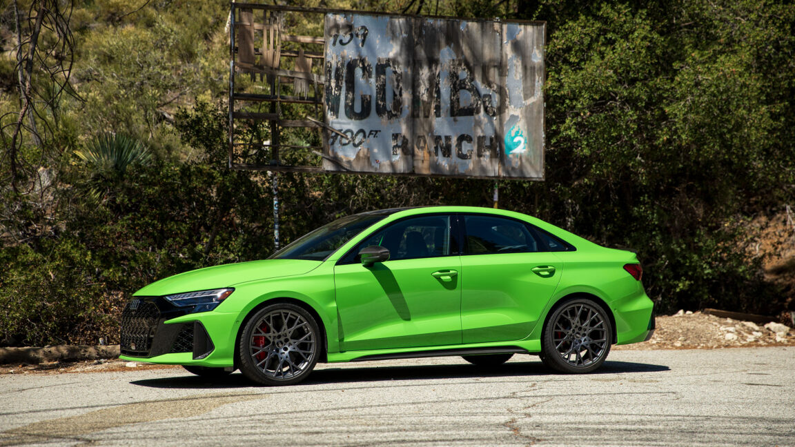 The 2025 Audi RS 3 is a five-cylinder firecracker