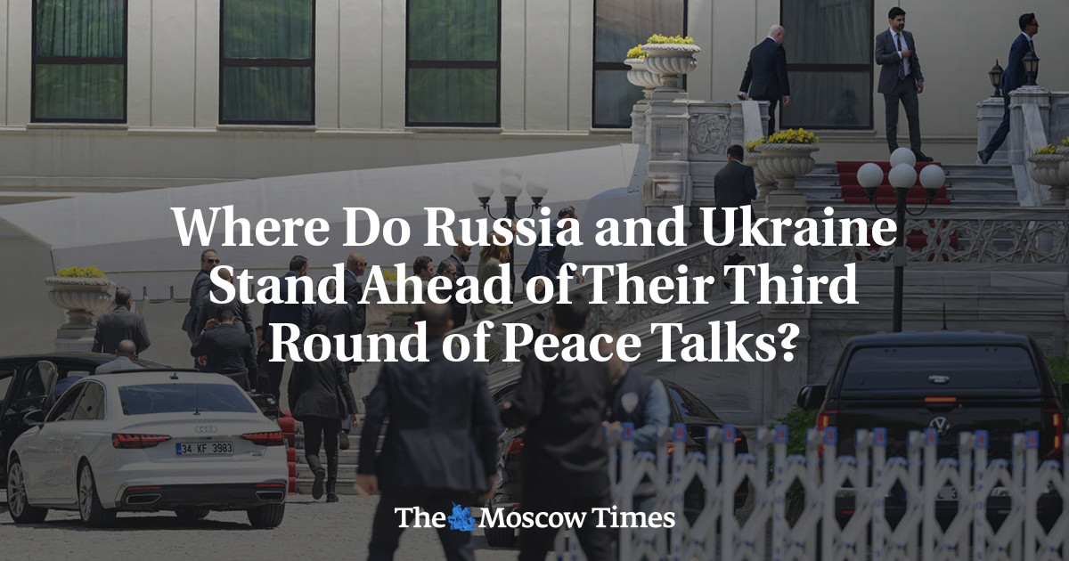 Where Do Russia and Ukraine Stand Ahead of Their Third Round of Peace Talks?