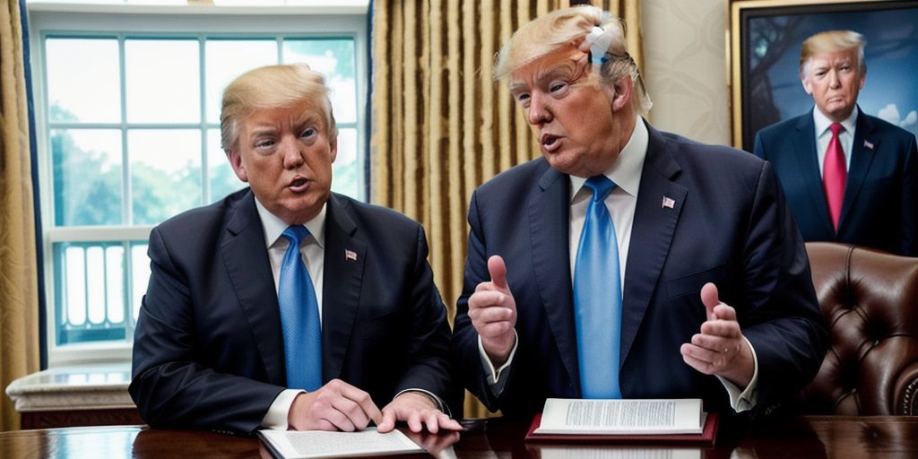 Trump and US commerce secretary say tariffs are delayed until 1 August