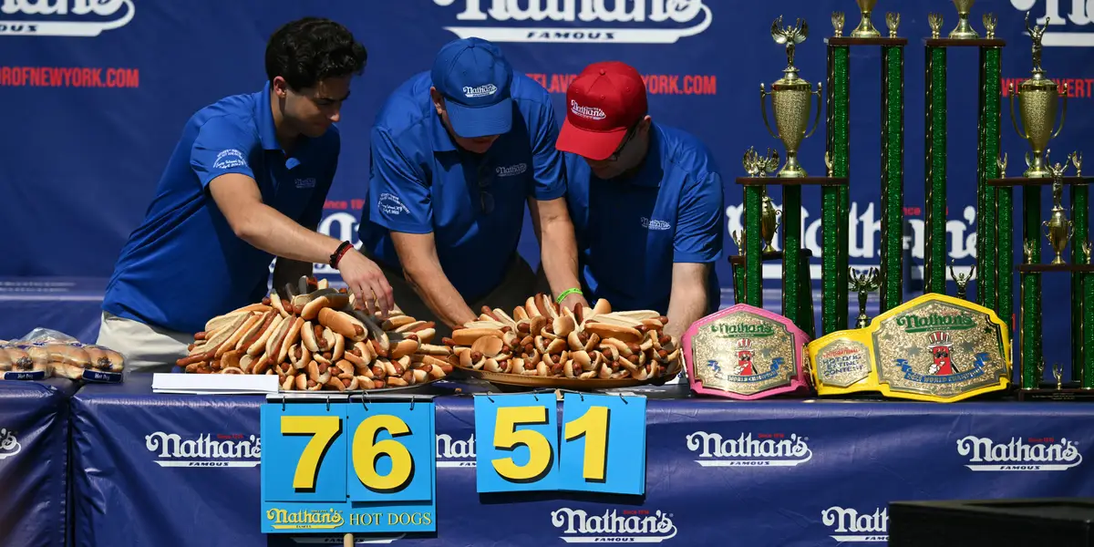 The underdogs of the Nathan's Famous Hot Dog Eating Contest are the real heroes. They do it for the