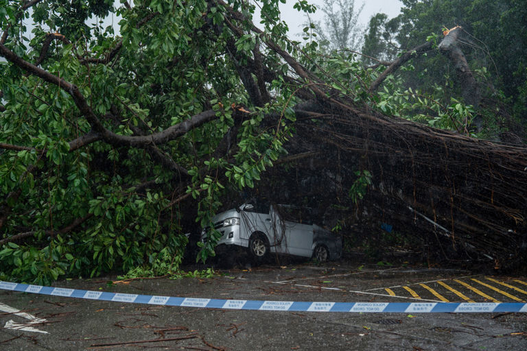 Typhoon Wipha hits mainland China after disrupting travel in Hong Kong