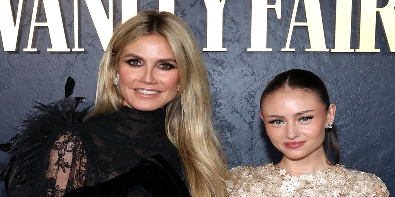 Heidi Klum 'proud of my daughter' in face of attacks on their lingerie shoots
