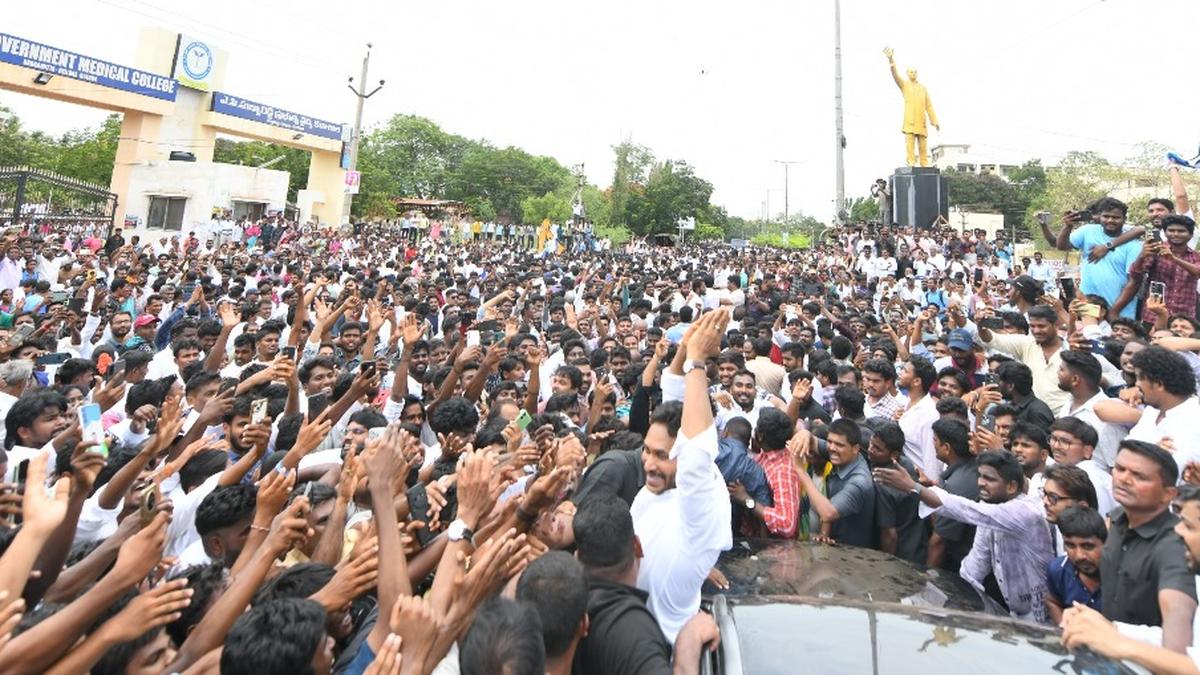False cases being filed against YSRCP leaders for questioning govt., alleges Jagan
