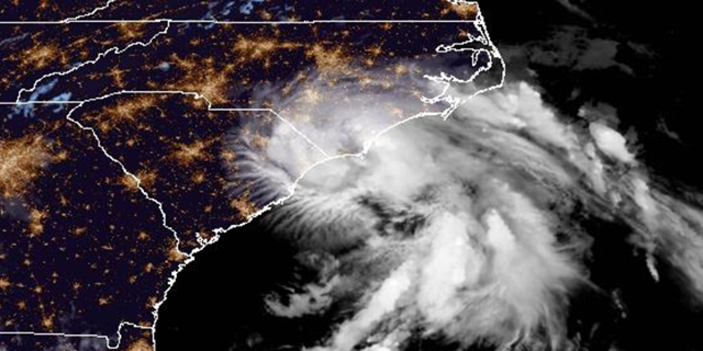 Tropical Storm Chantal makes landfall along South Carolina coast