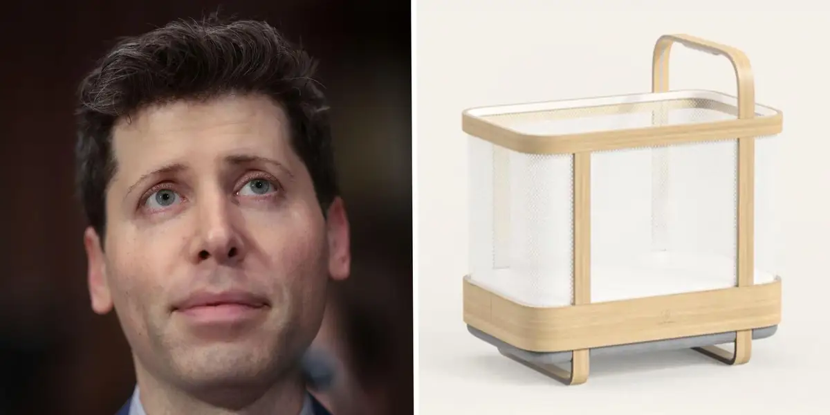 The maker of Sam Altman's favorite baby crib says traffic and sales spiked
