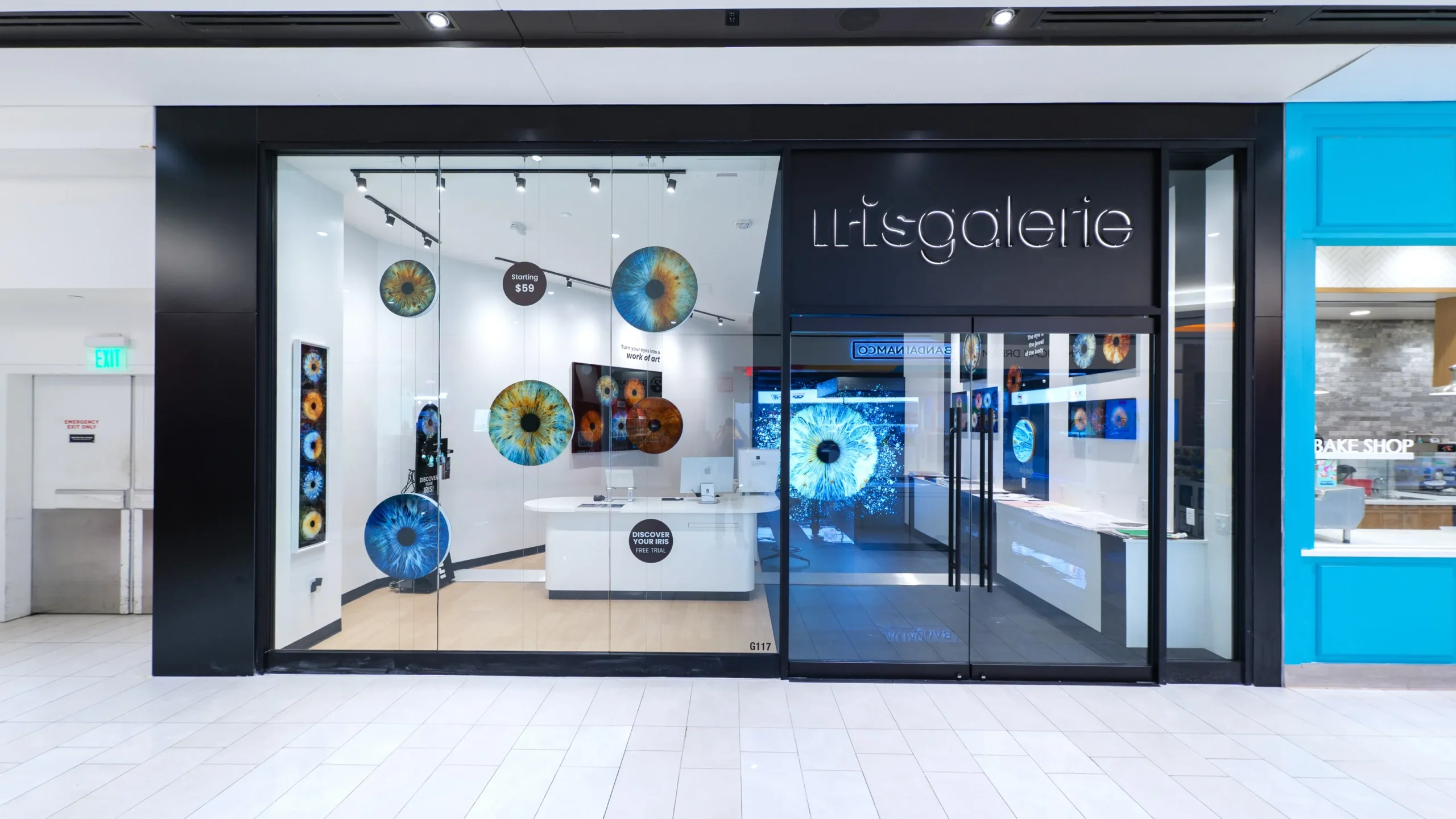 New shop in American Dream turns your iris into art. Check out more new businesses