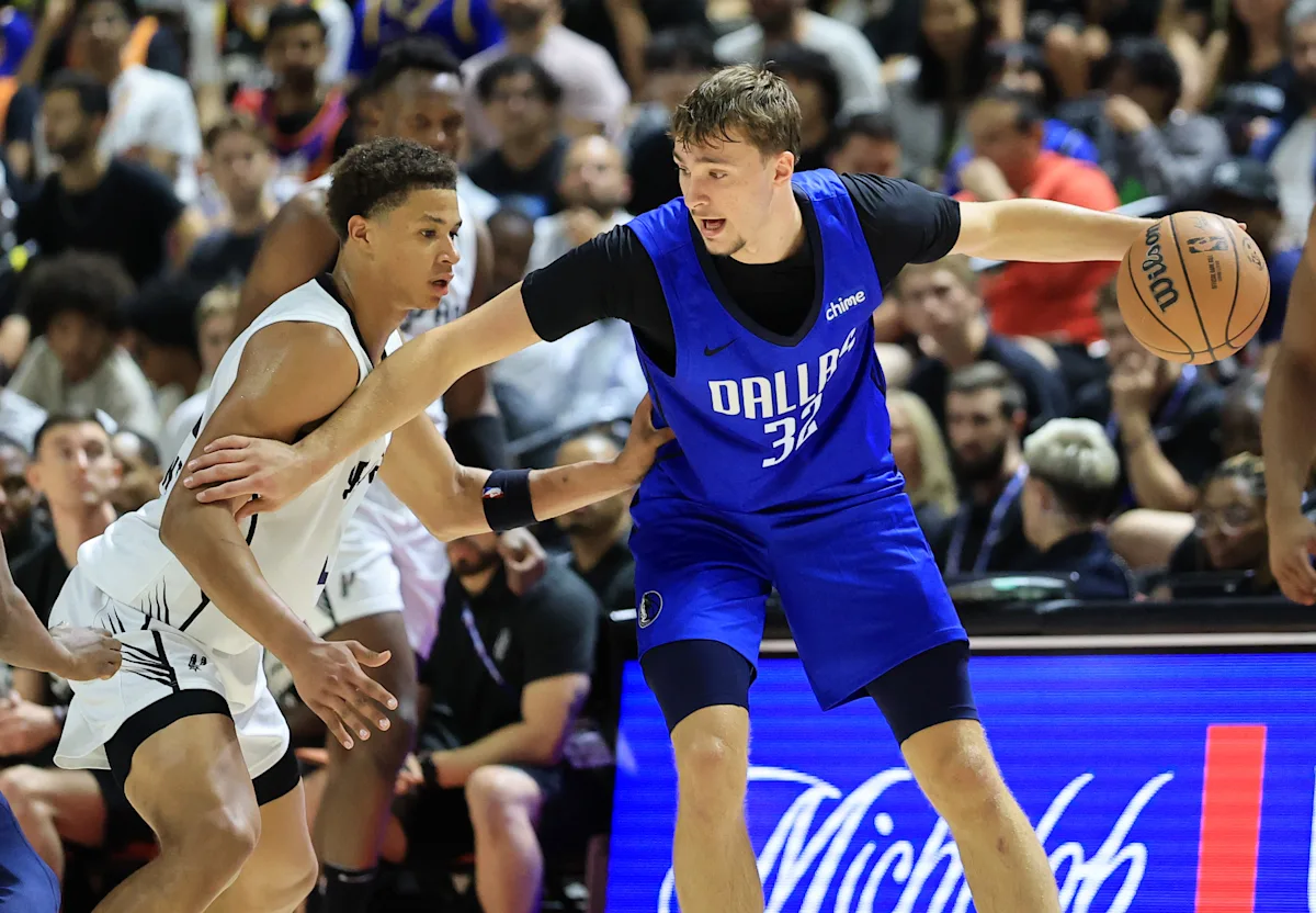 Cooper Flagg in Summer League: Mavericks rookie drops 31 points after rough debut, but can't lead Dallas past Spurs