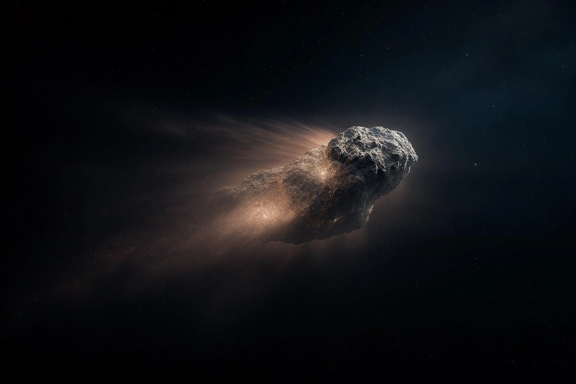 A 7-Billion-Year-Old Ice Ball Just Entered Our Solar System