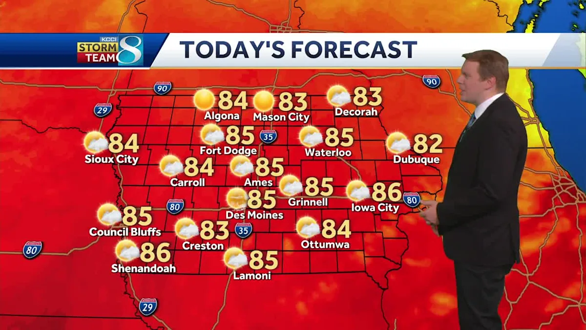 Iowa weather: Sunny skies return Sunday