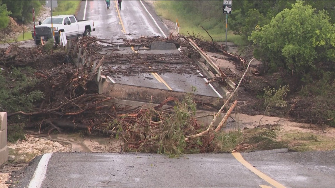 First responders rescue dozens, business owners clean up damage after floods ravage Burnet County