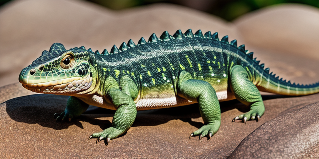 Triassic diapsid shows early diversification of skin appendages in reptiles