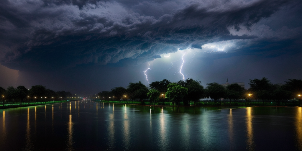 Delhi weather: Rains lash parts of NCR, IMD predicts thunderstorm today