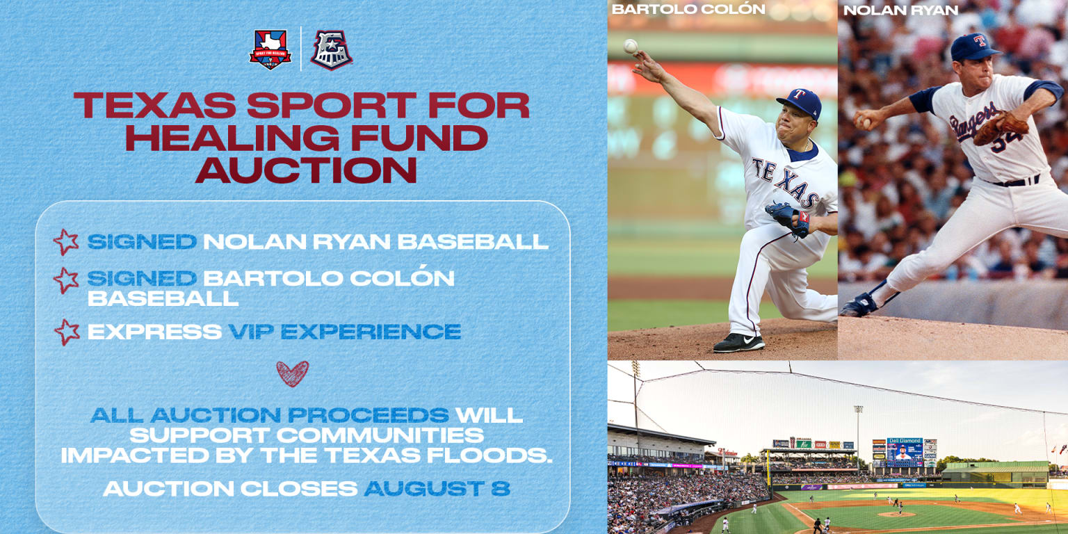 Round Rock Express Join Texas Sports Teams to Launch 'Texas Sport for Healing Fund' and National Auc