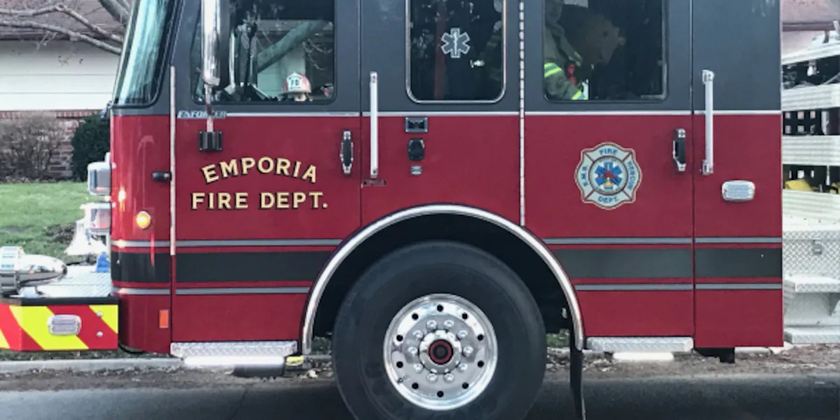 Man, 26, arrested on arson count after fire at Emporia business
