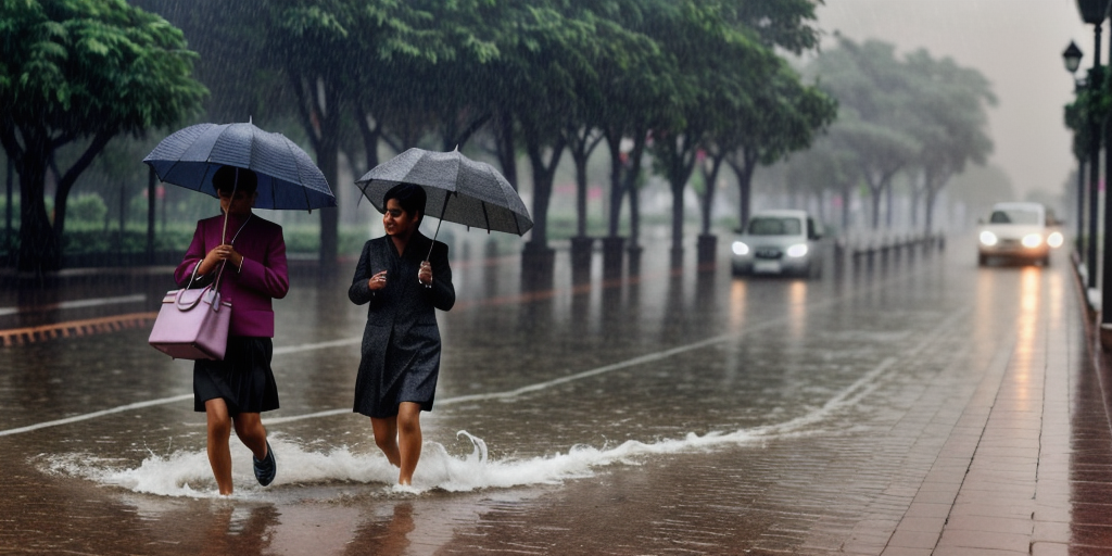 Delhi weather: Heavy rain lashes part of National Capital and adjoining areas
