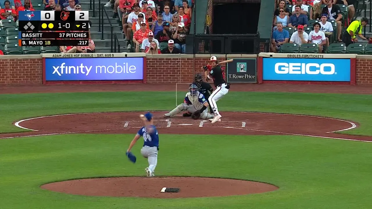 Coby Mayo's solo home run (3)